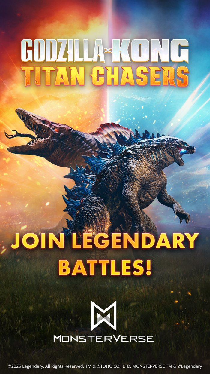 Godzilla x Kong Titan Chasers display ad
