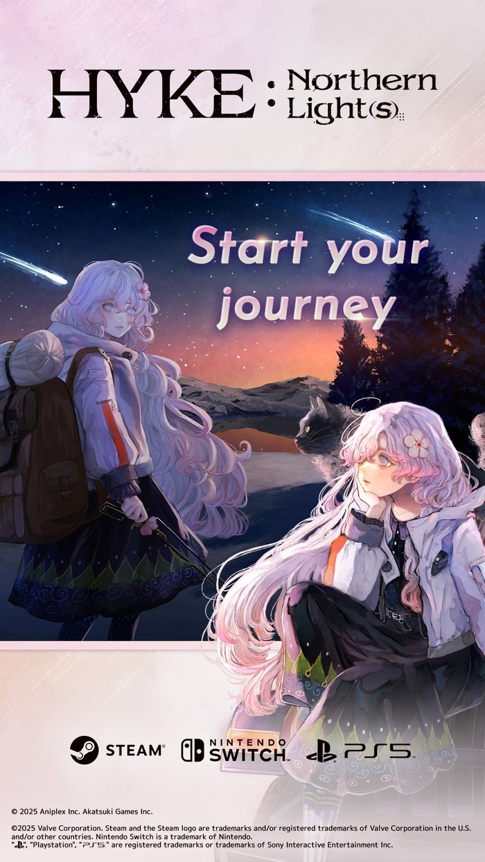HYKE Northern Lights display ad